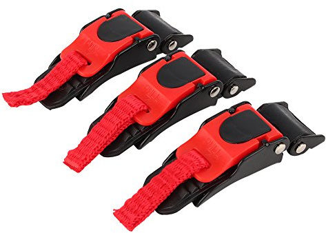 Qiilu Helmschnalle ersetzen, professionelle schnelle sichere 3X Motorrad Helm Speed Clip Schnellverschluss Kinnriemenknopf Zugschnalle Fahrrad Schnellverschluss Helmschnalle Trennschnalle schnall