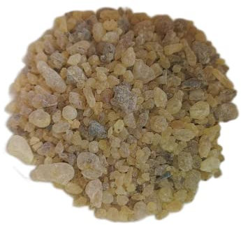 Livingmind Räucherwerk - 50g Indischer Weihrauch Peasize (Boswellia serrata) süß-Warmer, leicht citrusartigen Duft.