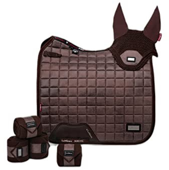 LeMieux Schabracke Rhone Dressage Square Espresso HW22, Größe:L