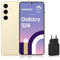 Samsung Galaxy S24, Smartphone Android 5G, 256 Go, Chargeur Secteur Rapide 25W Inclus [Exclusivité Amazon], Smartphone déverrouillé, Crème, Version FR