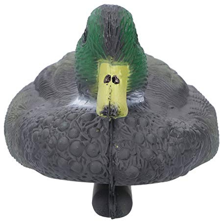 SEAFRONT Canard en Plastique Réaliste, Leurre de Canard Flottant, Simulation de Canard de Chasse en Plein Air, Jardin, Piscine, étang, Cour, Lac, Décoration 26 X 11,5 Cm (Yuanyang Gong)