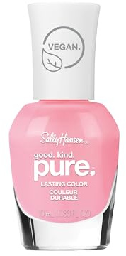 Sally Hansen Good.Kind Pure Nagellack, vegane Formel, ultrahell, schnelltrocknend, 10 ml