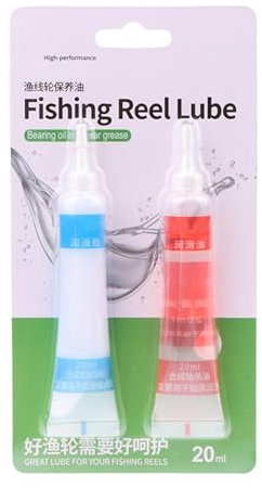 Hogvinnatil Angelrollen-Schmiermittel, Angelrollen-Öl-Schmiermittel,20 ml Gleitmittel für Angelrolle | Multifunktionaler Rollenreiniger, Angelersatz, Rollenzubehör für Rollenlagerbuchsen und Wellen