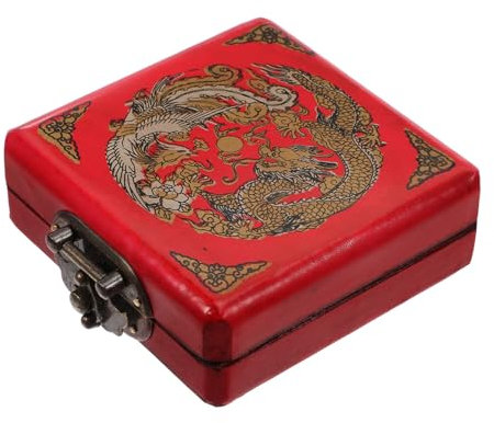 GALPADA Schmuckkästchen Antik Aus Holz Kleine Schmuckschatulle Zur Aufbewahrung Von Ringen Und Ohrschmuck Dekorative Erinnerungsbox Für Damen Vielseitige Holzbox Für Schmuck Und Kleinigkeiten
