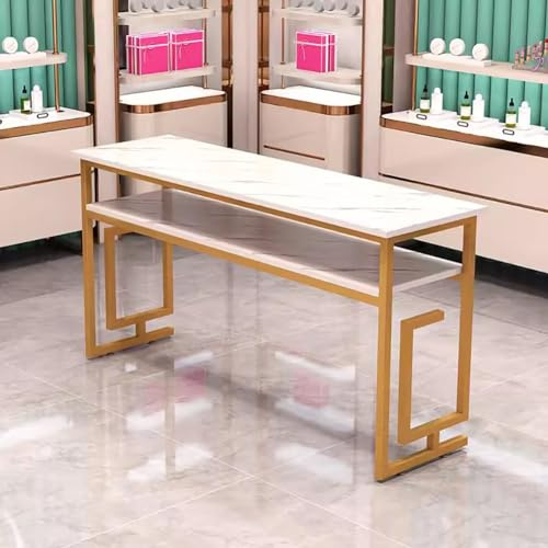 Estación de Mesa de manicura Profesional Nail Tech Work, Independiente para salón de uñas, Trabajo de uñas de Arte Moderno para técnico de uñas, Escritorio de pedicura de Estilo Simple con 2