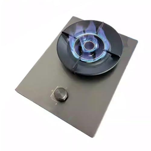 Cuisinière À Gaz En Acier Inoxydable, Réchaud À Foyer Fermé De 5,2 KW, Kit D'alimentation En Gaz NG/GPL, Support À Casseroles En Fonte Et Verre Trempé,For Domestique(LPG)