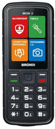 Brondi IRON X - TELEFONO CELLULARE RUGGED