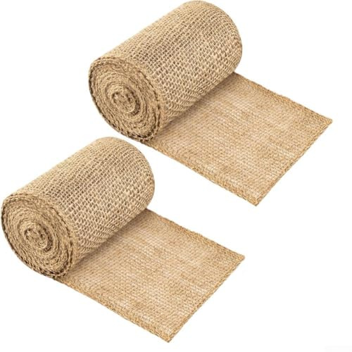 Besttoolifes Rotolo di iuta per protezione invernale e gelo, rotoli di protezione per piante per isolamento del tronco d'albero, ritenzione dell'umidità del suolo e parasole (30 cm x 3 metri)