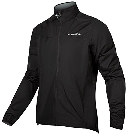 Endura Herren Xtract Fahrradjacke II | Wasserdicht | Atmungsaktiv | Kompakt verstaubar Jacke, Schwarz, L