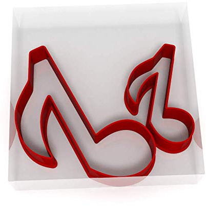 Mini/Small Music Note - Single Set of 2 Value Fondant Cutters Pair 3CM + 5CM
