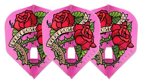 LSTYLE Champagne L3 Kami Lisa Ashton Pink - Dart Flights