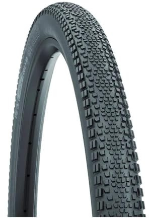 WTB Riddler 700 x 37 Gravel Bike Tire, Tubeless Ready Folding Bead, Lightweight Fast Rolling, 60tpi, Black Sidewall, Dual DNA for Adventure Rides