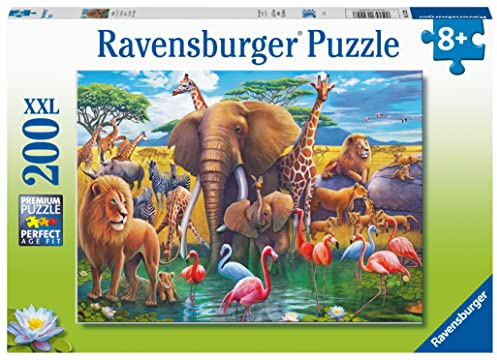 Ravensburger - Puzzle, Full Safari, 200 XXL-Teile, Puzzle für Kinder, Altersempfehlung ab 8 Jahren, 13292 8