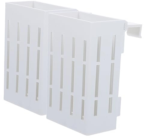 Hohopeti Aquarium Plant Holder Hanging Planter with Ventilated Holes for Aquatic Plants Fish Tank Decoration and Hydroponic Gardening