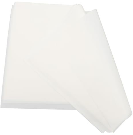ABOOFAN 50pcs White Parchment Paper Environmental Protection Household Baking Paper BBQ for Self-Service Buffet Use