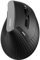 Uineer Raton inalambrico ergonomico, bluetooth mouse multidispositivo(2.4G + BT4.0/BT5.0), 4 DPI ajustables, Confort y la Reducción del Estrés en la Muñeca, Ideal para el Uso en el Hogar,Oficina,Negro