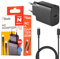 BLADE - Cargador para Switch 2, 30W Adaptador de Corriente con Cable Desmontable, Carga Rápida para Jugar y Cargar a la Vez, Cargador de Viaje, Compatible con Otras Versiones