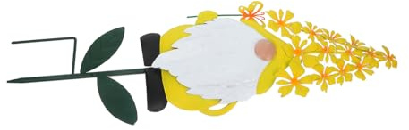 SUPVOX Lampe Solaire Exterieur avec Decoration de Gnome pour Jardin Pelouse et Terrasse Etanche