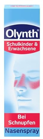 Olynth 0,1% Schnupfen Dosierspray, 3x15 ml | Befreit verstopfte Nasen schnell und langhaltend für bis zu 12 Stunden