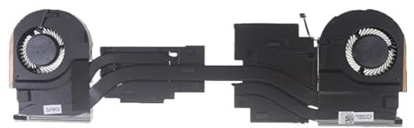 Compatible avec Dell Precision 7550 FDX50-PQ 03XNJY, Ventilateur De Refroidissement for Processeur Et Carte Graphique (pièce De Rechange, Connecteur 4 Broches).