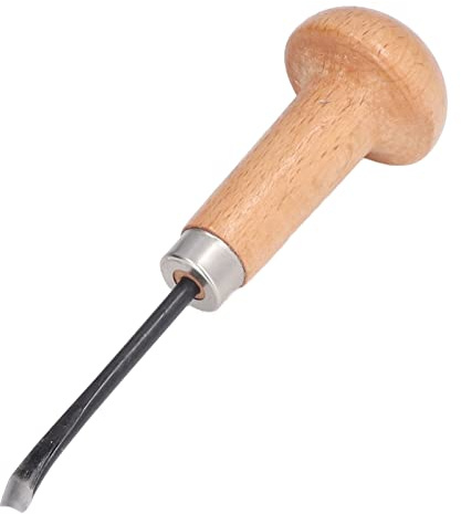 Qudinip Scalpello per Intaglio del Legno Utensile da Taglio con Lama in Acciaio di Alta qualità per Progetti di Lavorazione del Legno 1 Pezzo