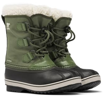 Sorel Yoot Pac Nylon Wp Unisex Kids Winter Boots, Hiker Green 2023, 1 UK