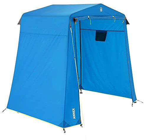 Hi-Gear Large Annex Utility Tent with Sturdy Steel Frame & Internal Storage Pockets, Easy to Pitch, Large & Spacious, Waterproof, Camp Toilet, Shower or Kitchen, Storage Space, 1500mm HH, Blue