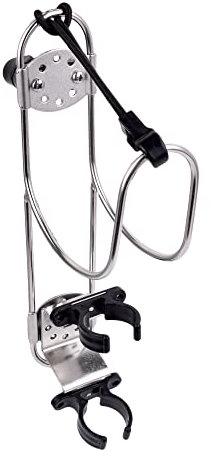 GATE14® Support de bouée de Sauvetage en Acier Inoxydable avec Support de bouée Modèle Universel