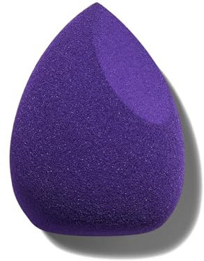 Keys Soulcare Natural Beauty Makeup Blending Sponge, Gentle + Angled for Precise Application, Blends Creams, Liquids & Powders, Vegan, Cruelty Free