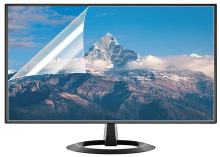 KEKSIS 32-75 Pouce Givré/Mat Protecteurs D'écran TV, Anti-éblouissement/Anti Lumière Bleue/Film Filtre Antipoussière, Réduit La Fatigue Oculaire Protégez Vos Yeux pour Téléviseur HD LCD LED OLED (Col