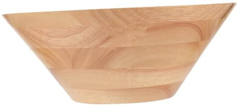 MAGICLULU Bol Bois Forme De pour Salades Et Fruits Vaisselle Décorative pour Appéritifs Et Servir à Domicile Naturel
