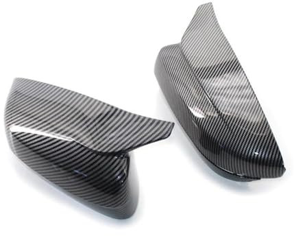 Außenspiegelabdeckungen Auto Seite Rückspiegel Abdeckung LHD Für BMW 3/5/6/7/8-Serie G11 G12 G14 G15 G16 G20 G21 G30 G31 2019 2020 Außen Trim Auto Spiegelkappen(A)