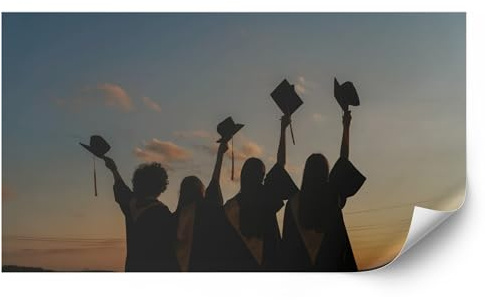 GP TONER Individuelle Aufkleber mit Druck - bitte senden Sie Ihr Foto Personalisierte Aufkleber mit dauerhaften Wanddrucken zur Innendekoration schöner Druck Personalisierbares Geschenk 100x70cm