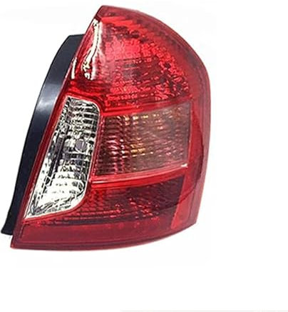 ELNas Auto Rücklicht, LED Bremslichter Blinkleuchten Warnlichter Rückfahrlichter Sicherheitslichter Austausch Links rechts, für Hyundai Accent 2006-2011 All red, B Right