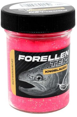 FTM Forellenteig schwimmend 50g - Forellenteig, Farbe/Aroma:Pink - Knoblauch