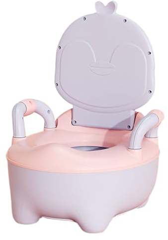 ETUCYNG Children's Potty Training Toilet, Potty Training, Non-Slip Penguin Potty for Children, Portable Children's Chest of Drawers, Urinal Trainer for Outdoor Playing, Daycare, Preschool