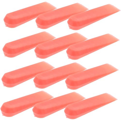 VILLCASE 100pcs 5mm Red Plastic Tile Leveling Spacers and Wedges for Ceramic Floor Tiles Grout Wedges Flooring Leveler System for Precise Wall and Floor Installation