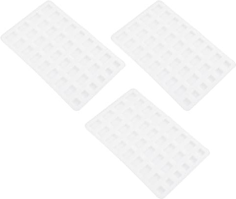 VILLFUL 3pcs Miniature Brick Mold: Silicone Mini Brick Molds for DIY Creative Projects - Dollhouse Making Miniature Building Moulds for Landscape Accessories