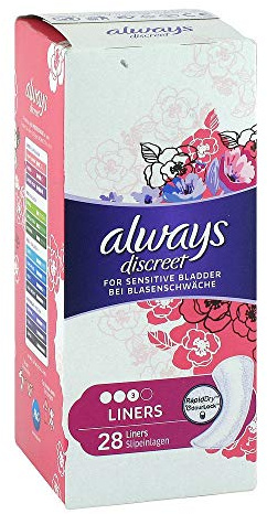 ALWAYS discreet Inkontinenz Liner Slipeinlagen 28 St