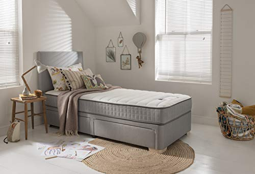 Silentnight Kids Sprung Mattress | Miracoil® Spring Support | Foam & Chemical Treatment Free | Hypoallergenic and Breathable | Single