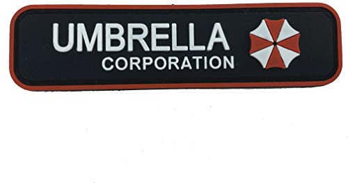 Umbrella Corporation Dünn PVC Airsoft Paintball Klett Emblem Patch Abzeichen