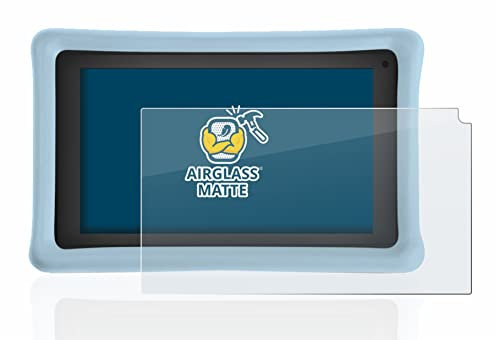 brotect Anti-Glare Glass Screen Protector Matte compatible with Pebble Gear 7 Kids Tablet - Anti-Scratch 9H Protection Film