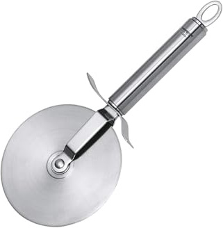 WEIS Pizzaschneider 9,5 cm Edelstahl Pizzaroller Pizzamesser Pizzarad Rollmesser
