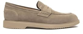 Nero Giardini E500610U Mocassini Uomo in Camoscio - Talpa 44 EU