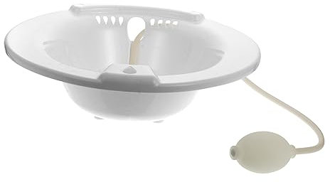 Housoutil Sitzbadewanne Für Schwangere Postoperative Pflege Ergonomisches Hockbecken Aus Hautfreundlichem Material Becken Für Sitzbad Für Hämorrhoiden Praktisches