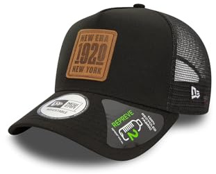 New Era NE Repreve Trucker Adjustable Cap NE 1920 NY Schwarz, Size:OneSize