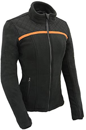 Milwaukee Leather Women's Textile Classic Crossover Motorcycle Riders Jacket - All Year Wear - Small - Small