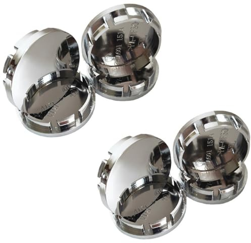 8 Piezas Car Wheel Center Hub Caps Tapas para Llantas Tapas de Rueda de Centro Centrales Llantas Aluminio Coche Tapas Centrales