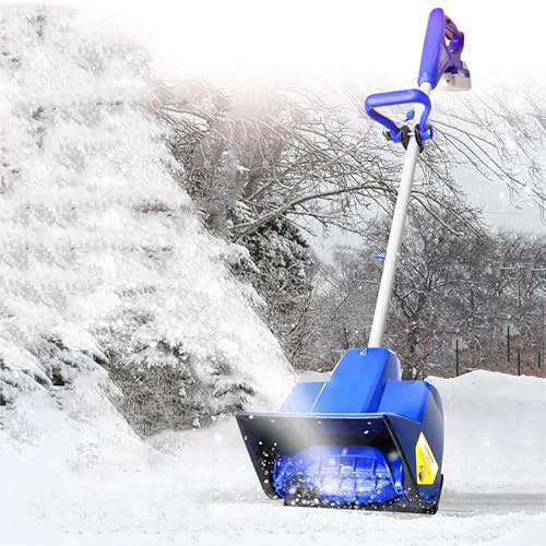 JMOZHCD Pelle à Neige électrique, Chasse-Neige à Main Filaire, artefact de déneigement extérieur de 1200 W, Petit Chasse-Neige pour Les Routes Scolaires