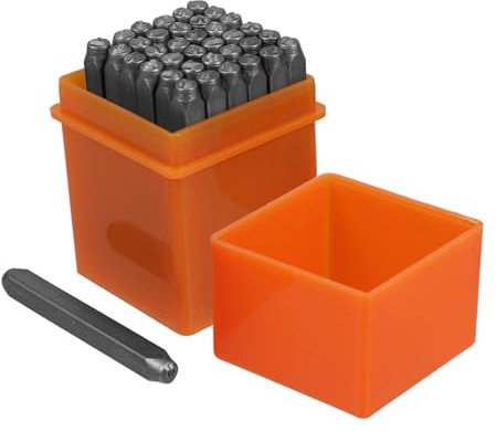 CHILDWEET 37stücke Teiliges Metallstempel-set Mit Herzsymbolen Buchstaben Zahlen Für Holz Kunststoff Metall Und Vielseitiges Stanzwerkzeug Für Bastler Und Heimwerker